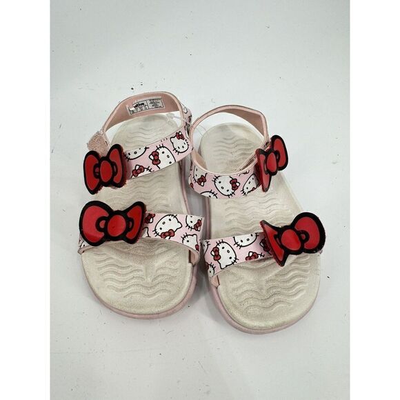 Native Charley Hello Kitty Pink Girl's Toddler Sandals  C8 - Picture 1 of 6